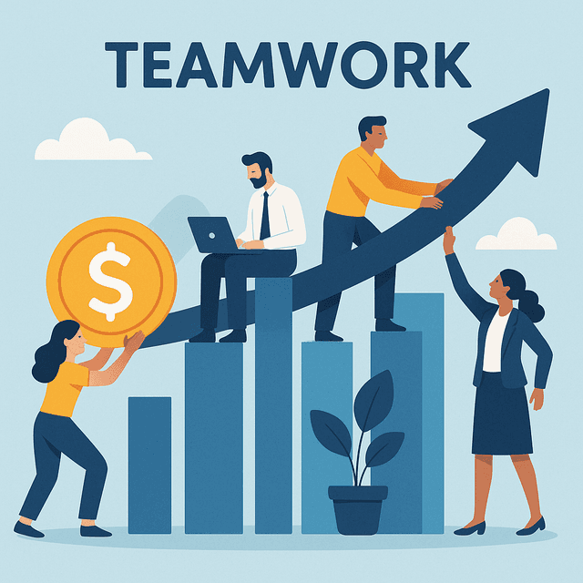 Teamwork Illustration